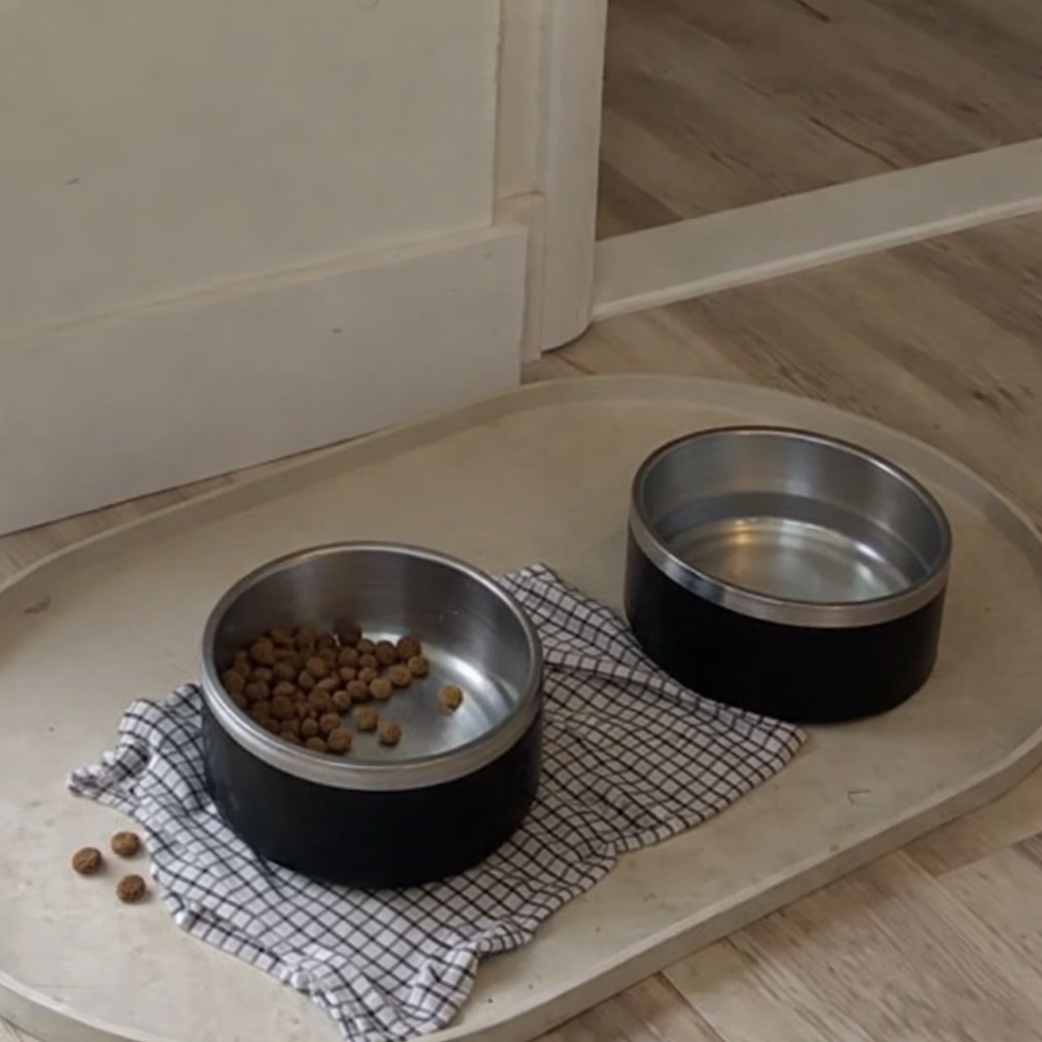 Ceramic Dog Urn Custom with Figurine & Text-R06