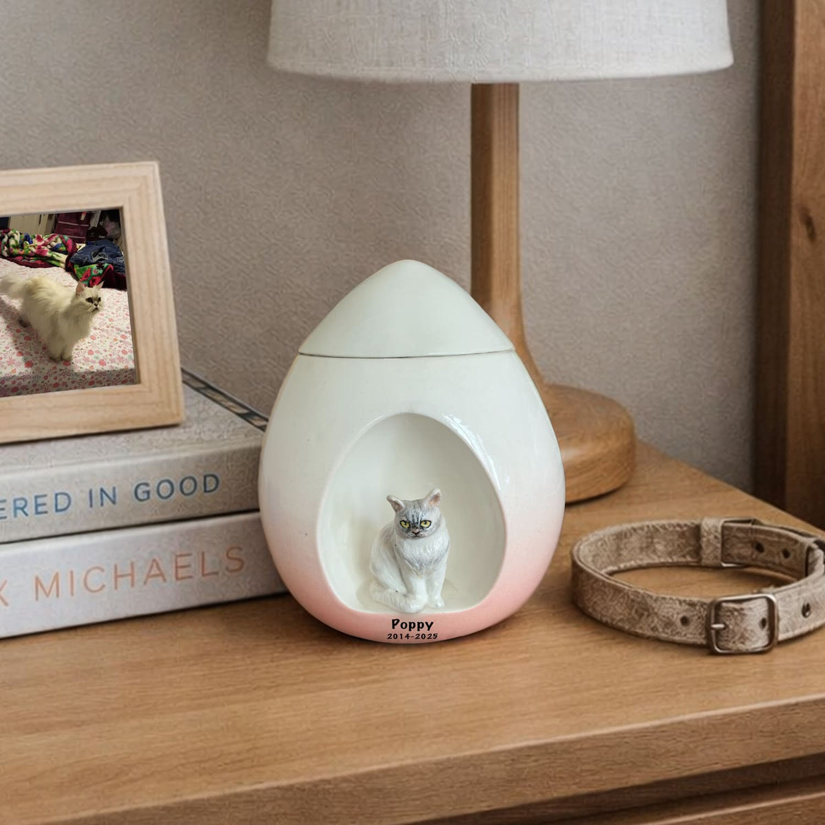 Handmade ceramic pet urns