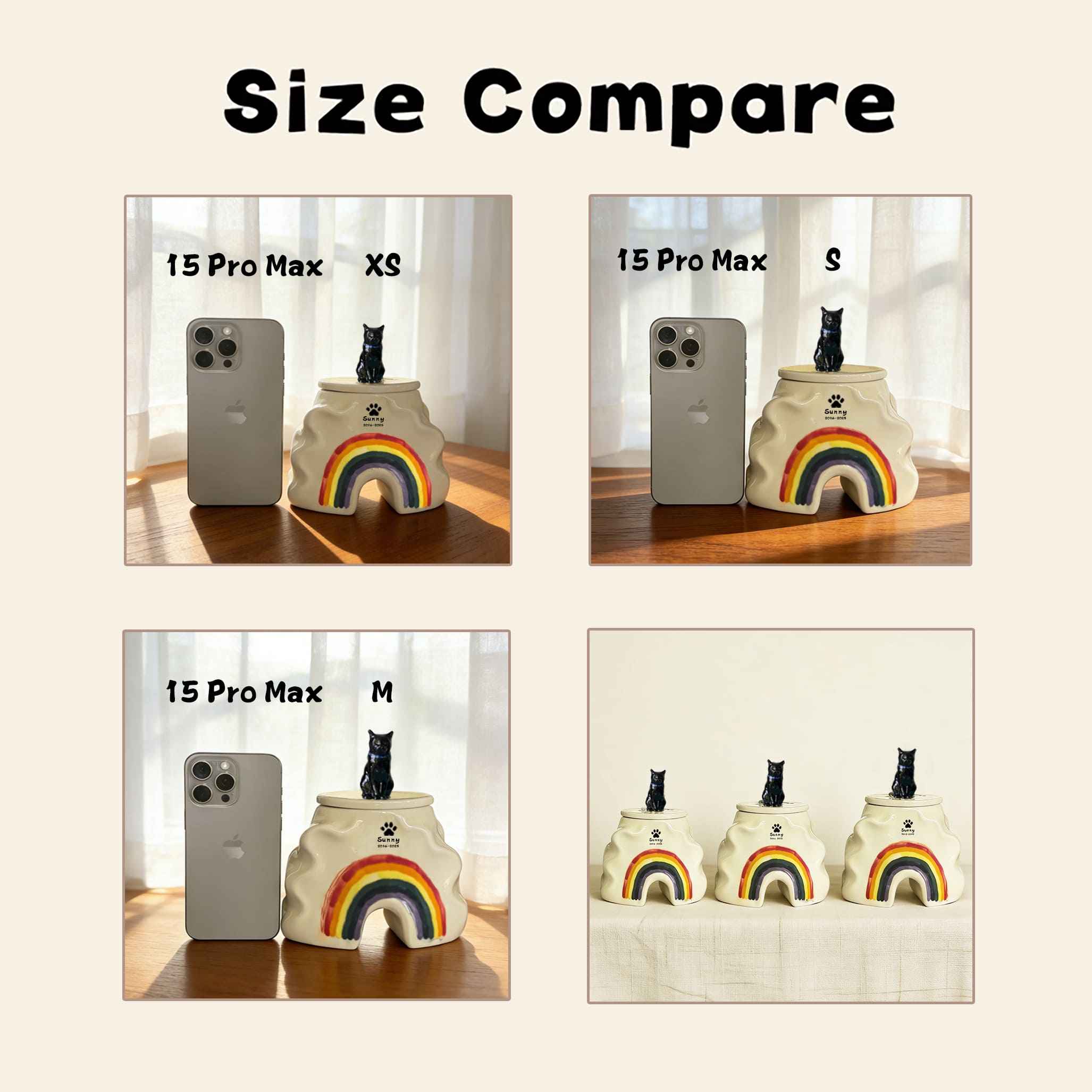 Pet Urn for Cat – Ceramic Cat Urn-RB02